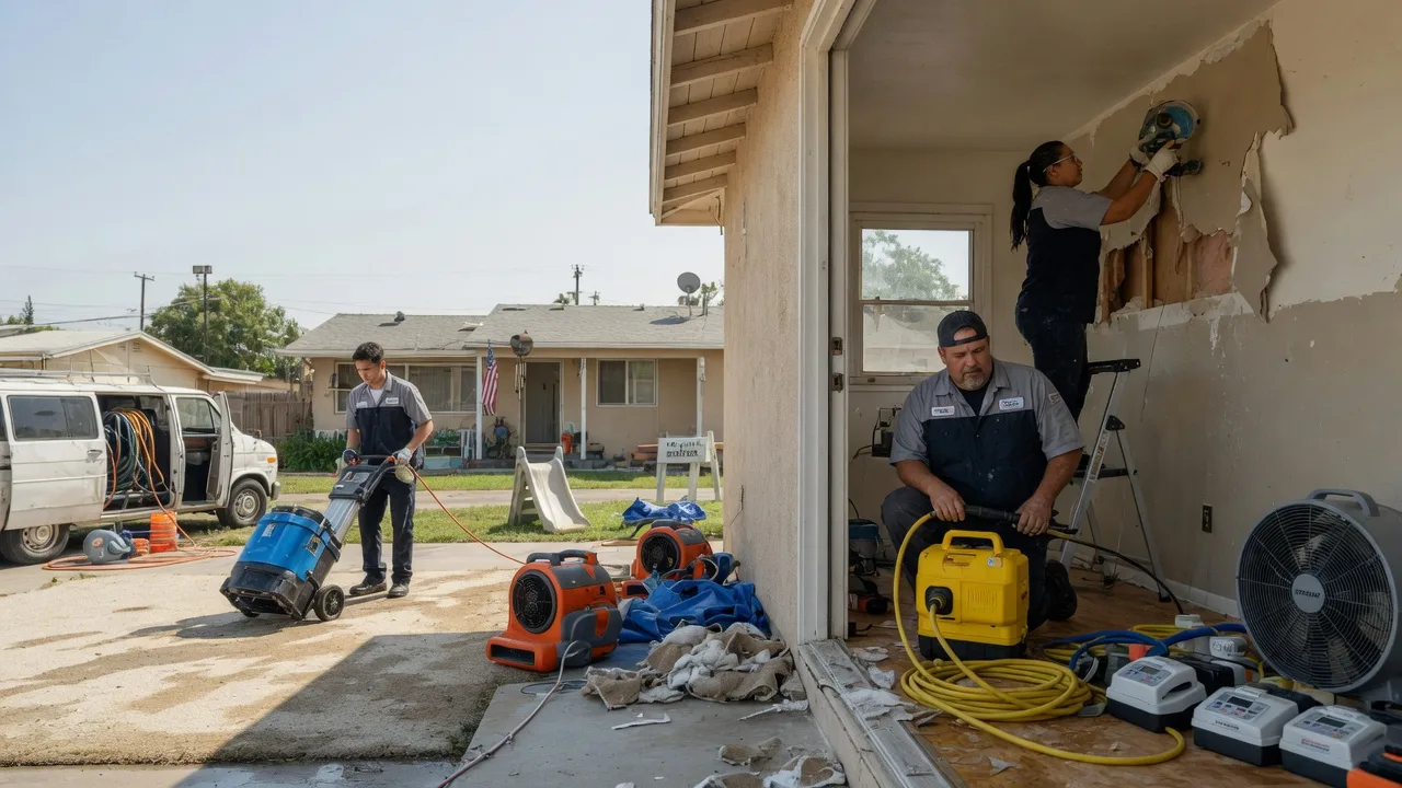 Water Damage Restoration in Orangevale, CA near me